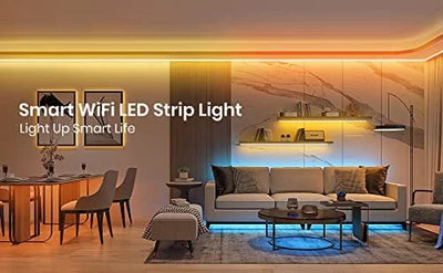 Indoor 16Ft Smart App Control Alexa & Google Assistant Compatible LED Strip Lights