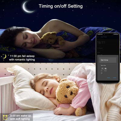 150Ft LED Strip Lights,Rgb Color Changing by 40Key Remote and Phone, LED Strip Lights Music Sync,Smart LED Strip Lights for Bedroom 150Feet